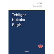 Tebligat Hukuku Bilgisi Canan Ruhi,ahmet Cemal Ruhi