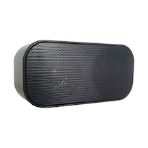 Yaozixa Siyah Usb Hoparlör - 3w Çift Hoparlörlü, 1.1m Kablolu, Taşınabilir Masaüstü Müzik Çaları