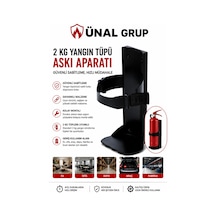 2 Kg Yangın Tüpü Askı Aparatı Yangın Söndürücü Duvar Montaj Tutacağı Dayanıklı Sabitleme