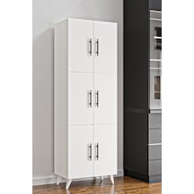 Ae-3010 Nehir Beyaz Çok Amaçlı Mutfak Dolabı & Banyo Dolabı, Kile