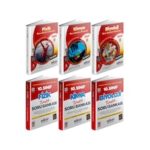 Miray 2026 10. Sınıf Fizik + Kimya + Biyoloji Ders Anlatım Fasikülleri + Tematik Soru 6 Kitap