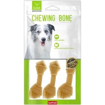 Nunbell Natural Düğüm Kemik 7.5cm 3'lü