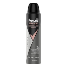 Rexona Men Clinical Protection Invisible Spray Deodorant 150 Ml - 5 Adet Tarı