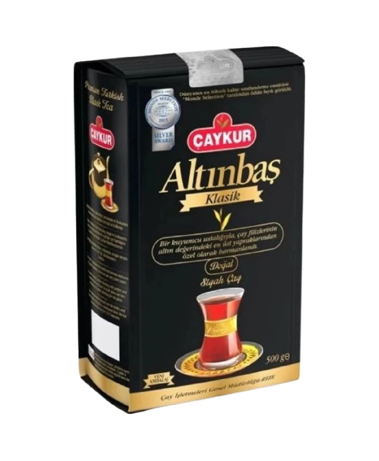Çaykur Altınbaş Çay 500gr Siyah 15li