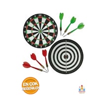 Büyük Boy Oklu Dart Oyun Seti 38 Cm: Hedefine İnanılmaz Yakınlaş
