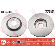 Trw Df6408s Fren Dıskı On Bmw E70 F15 E71