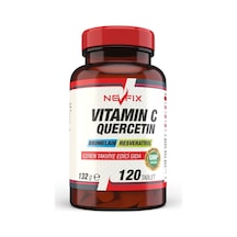Nevfix   Vitamin C Quercetin Bromelian 120 Tablet