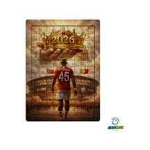 Ghostbastır Design Galatasaray Osimhen 99 Parça Ayaklı Puzzle Dekoratif Çocuk Yapbozu 0157