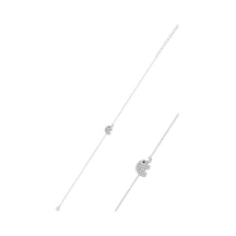Gümüş Rodyumlu Zirkon Taşlı Fil Bileklik N11.26971
