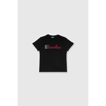 United Colors Of Benetton Benetton Erkek Çocuk Tshirt Siyah