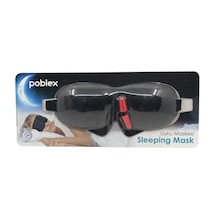 Poblex 3d Uyku Maskesi Siyah + Kulak Tıkacı