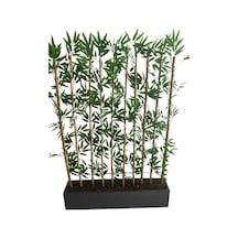 Rüzgar Yapay Çiçekçilik 170 Cm 10 Lu Bambu Seperator Yesil