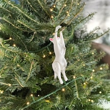 3d Baskı Kedi Yılbaşı Ağacı Süsü Pla Malzeme Dekoratif Obje 16 Cm