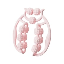 Pazly Guoo40 Pembe Pembe Ev Eğitim Masajı, Dairesel Baldır Masaj Silindiri, Sıska Bacaklar Masaj Klipsi, Kaliteli Plastik, Kullanışlı Masaj Ekipmanı Pembe