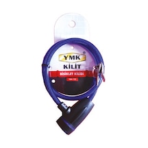 Ymk Eko Çelik Halatlı, İzoleli Bisiklet Kilidi - 8mm, 65 Cm