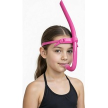 Avessa Front-200 Pembe Önden Dalış Şnorkeli Açık Pembe