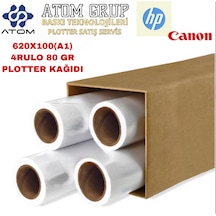 Atomplotter Kağıdı 620mmx100mt A0 80 Gr