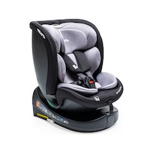Kraftspin Signal Plus I-size 360 Derece Dönebilen İsofix Bağlantılı Oto Koltuğu 0-36 Kg Grey