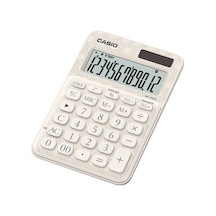 Casio Hesap Makinesi 12 Hane Ms-20uc-jwe Beyaz Desenli Masaüstü Çok Renkli