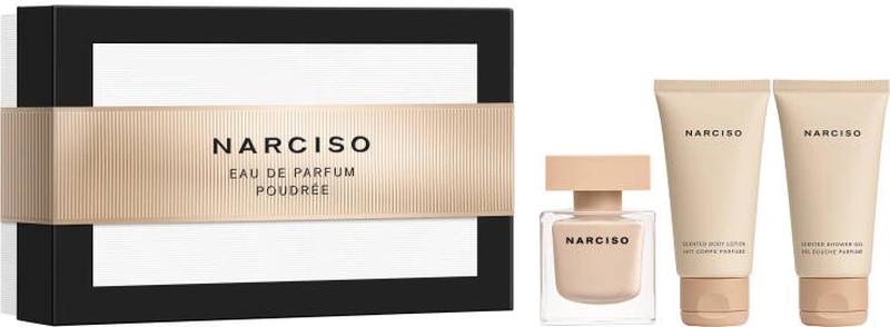 Narciso Rodriguez Poudree Edp 50 Ml + Body Lotion 50 Ml + Shower Gel 50 Ml 3423222133832 Diğer