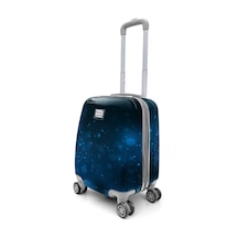 Coral High Renkli Desenli Mini Kabin Boy Valiz 40cm 16767 Çok Renkli