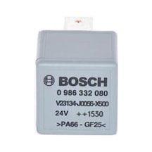 BOSCH 986332080 Daf 24 Volt 4 Fişli Röle 2 Kalın 2 İnce Fişli