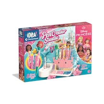 Clementoni Disney Prenses Kalem Laboratuvarı, 6+ Yaş Çocuklar İçin Yaratıcı Kit, 50+ Aksesuar Ve 8 Kişiselleştirilmiş Kalem, İtalyan Dili, 18202