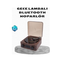 Gece Lambası Bluetooth Hoparlör Dijital Saat Çok Fonksiyonlu Su Dalgası Işıklı Çok Renkli