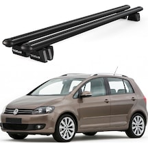 Pençe Volkswagen Golf Plus 2005-2009 Uyumlu Siyah Ara Atkı Port Bagaj Tavan Barı