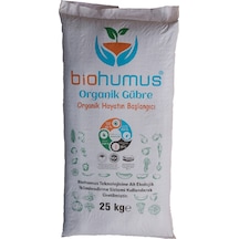 Biohumus Organik Gübre 25 KG Tekli