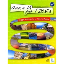 Qua e la per I'talia-Libro+Mp3 Online - Linda Cusimano - Alma