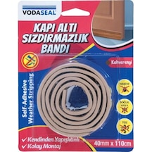 Mey İthalat Vodaseal Kapı Altı Sızdırmazlık Bandı 40 Mm 110 Cm Kahverengi 1.2