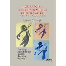 Gitar için Türk Halk Müziği Düzenlemeleri - Mehmet Özkanoğlu - Gece Kitaplığı