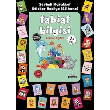 Tabiat Bilgisi - Kozmik Eğitim - Stickerli 3+Yaş - Afife Çoruk - Panda