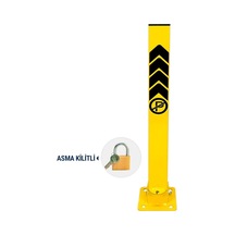 Kilitli Otopark Direği 60 Cm, Park Bariyeri (Asma Kilit Dahil) (534231693)