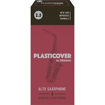 D'addario Rrp05asx250 Rico Plasticover Alto Saksafon Kamışı No: 2.5 Profesyonel - 5'li Paket Siyah Plastik Kaplama, Neme Karşı Dayanıklı Ve Kararlı Performans