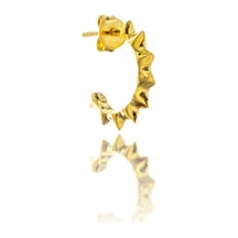 Stay Away Baby Gümüş Küpe-403 Gold