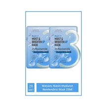 Watsons Niasin+hyaluron Nemlendirici Mask 25ml 2x