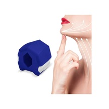 Kullanımı Kolay Çene Çizgisi Güçlendirici Jawline Egzersiz Topu Mavi Lisinya Karışık