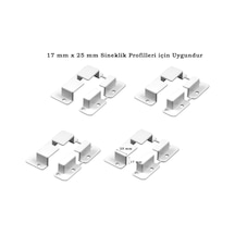 Sineklik Sabit Köşe Tutucu Pimapen Sineklik Köşesi Bağlama 4 Adet
