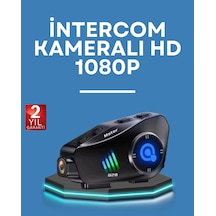 Ceylan Adam Q28 Kask Kulaklık 1080p Hd Kamera Bluetooth 5.3, Su Geçirmez, Gürültü Azaltma