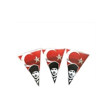 Atalı Üçken Dizili Bayrak