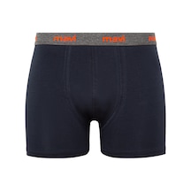 Mavi - Lacivert Basic Boxer 0911178-70492 Lacivert