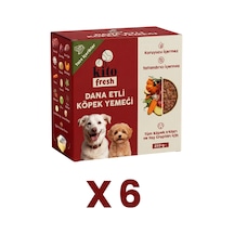 Kito Fresh Dana Etli Taze Yetişkin Köpek Yemeği 6 x 250 G