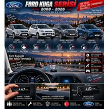 Ford Kuga 2008-2026 Modeller İçin Head Up Display Hayalet Gösterge Ekranı Ön Cam Hız Göstergesi