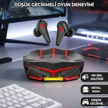 Bluetooth Kulaklık Hd Ses Işıklı Metal Kasa Mikrofonlu İos Android Uyumlu 00