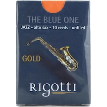 Rigotti Rgjsa1020 Jazz Alto Saksafon Kamışı No: 2.0 Profesyonel/butik - 10'lu Paket El Yapımı Fransız Butik Kamış, Caz İçin Güçlü Ses Ve Esneklik
