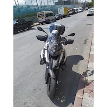 Zeus Motor 2017-2024 Benelli Trk 502 Uyumlu Uzun Ön Cam Zeus Şeffaf Renk