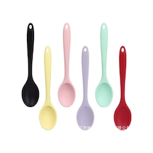 Food Grade Silikon Kaşık - Mor