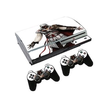 PS3 Fat Kasa Assasins Creed Skin Sticker Çizik Koruma Seti